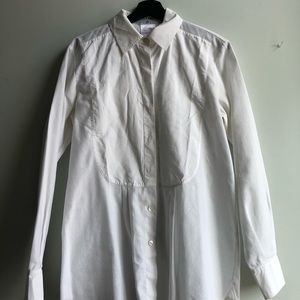 CHANEL | Tops | Chanel White Button Up 